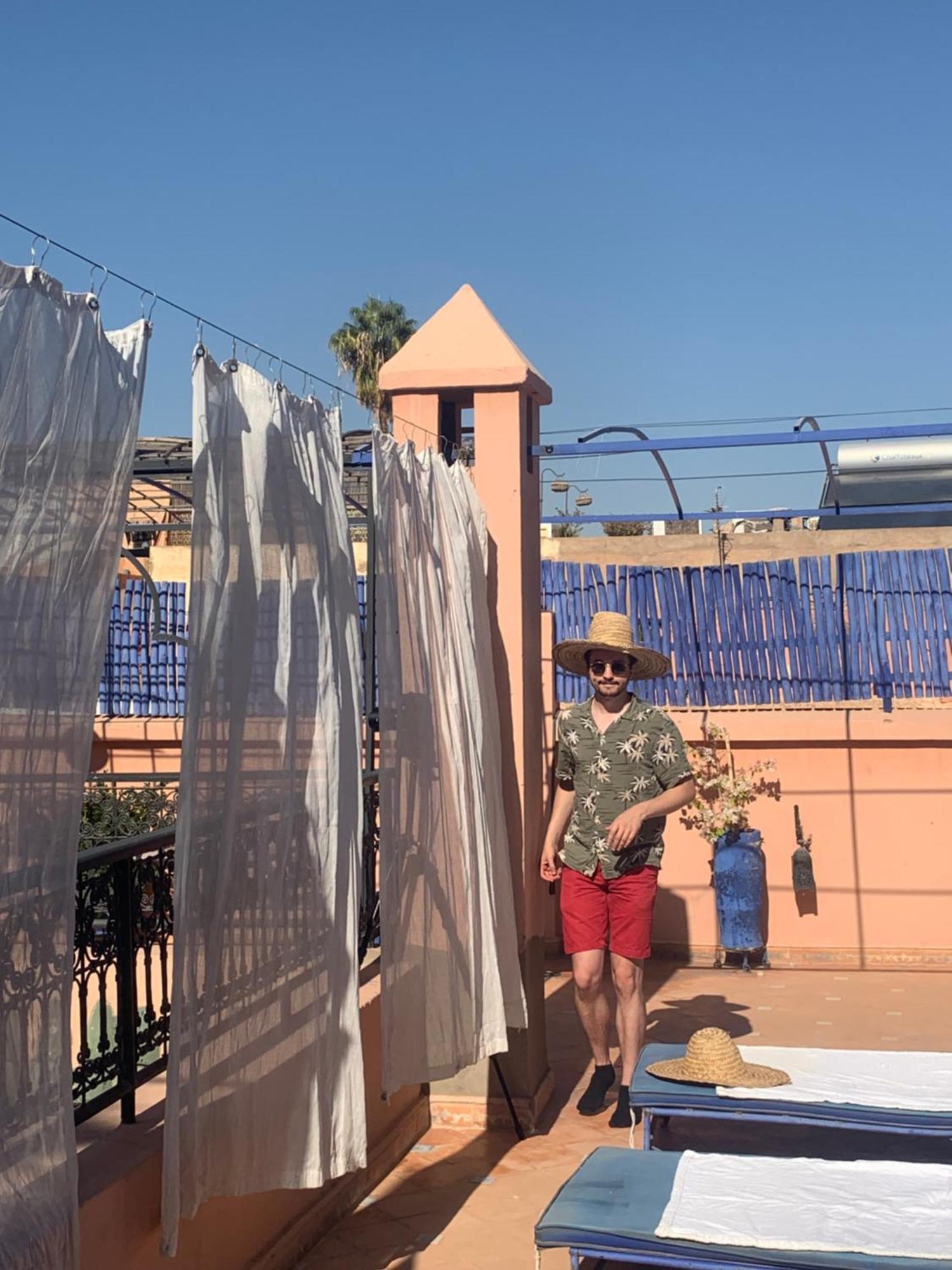 Riad Blue Berber マラケシュ エクステリア 写真