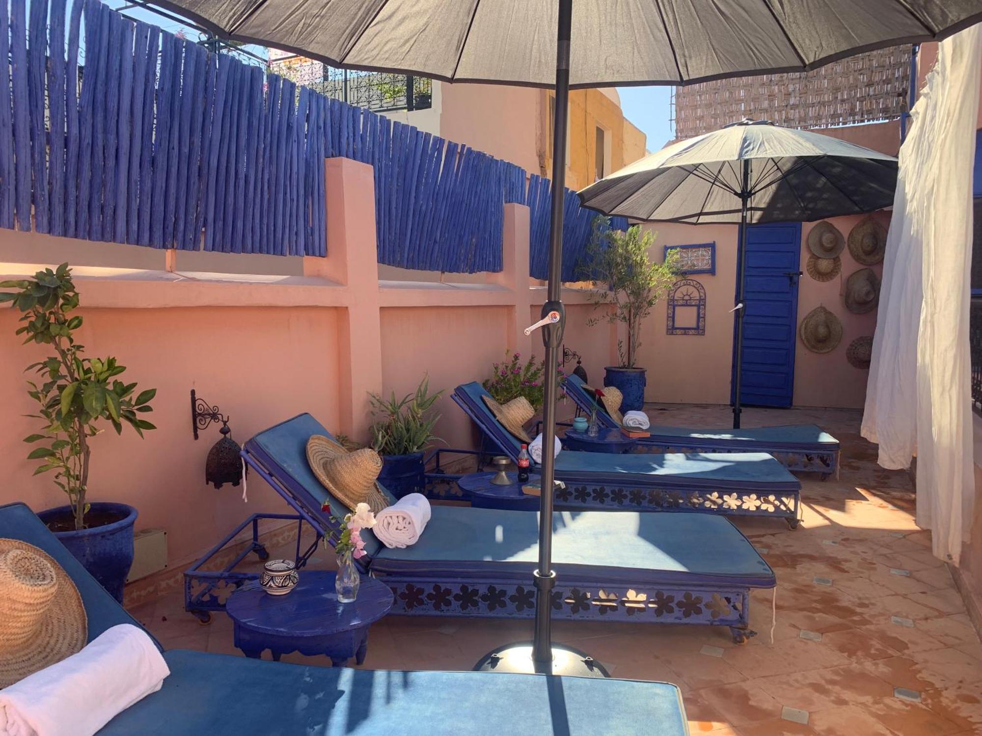 Riad Blue Berber マラケシュ エクステリア 写真